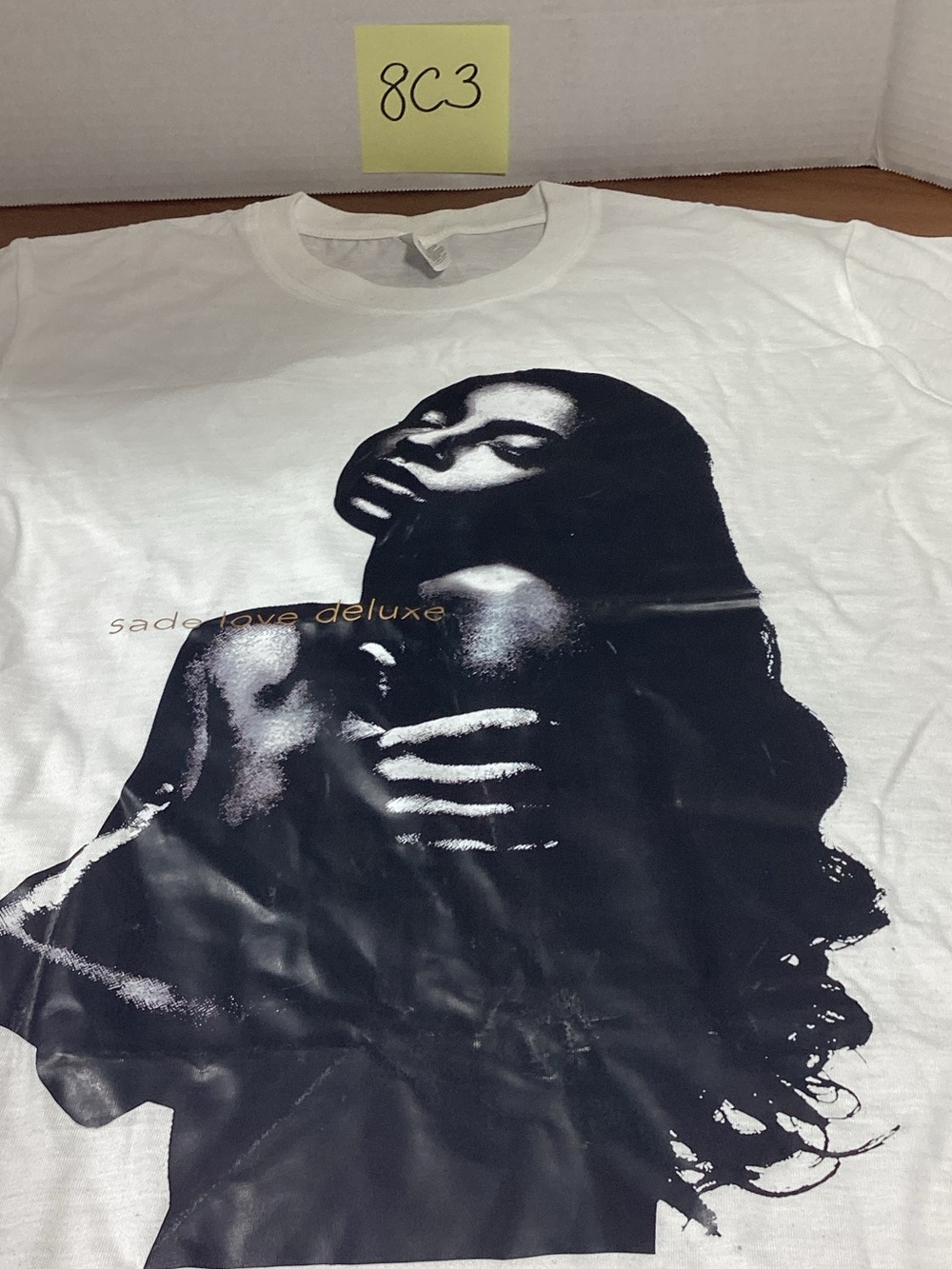 Sade Love Deluxe Graphic Short Sleeve Tee - White/Black